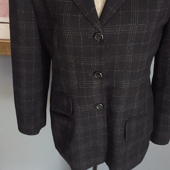 Oleg Cassini Vintage Wool Blazer - Picture 4 of 7